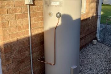 emergency electric hot water system replacement JDF Plumbing Drainage