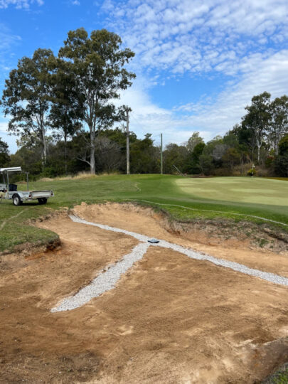 sports ground golf course drainage JDF plumbing drainage