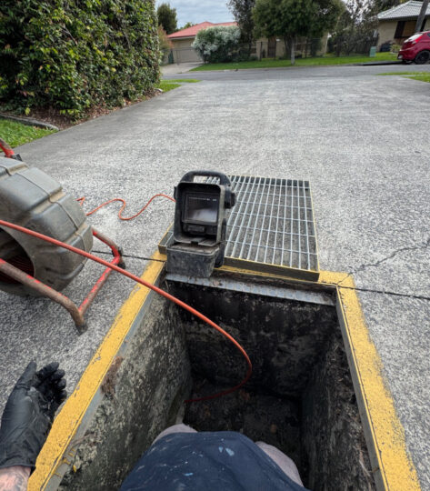 stormwater pipe bulge crack repair JDF plumbing drainage