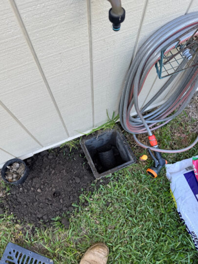 stormwater drain pipe unblocked JDF plumbing drainage