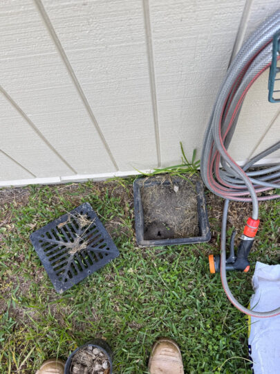 stormwater drain pipe unblocked JDF plumbing drainage