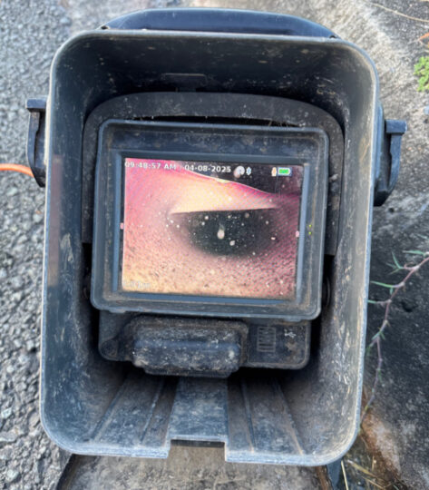 stormwater pipe bulge crack repair JDF plumbing drainage