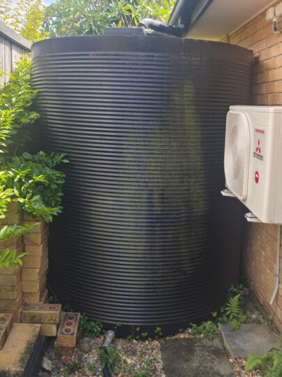 water tank removal caboolture JDF plumbing drainage