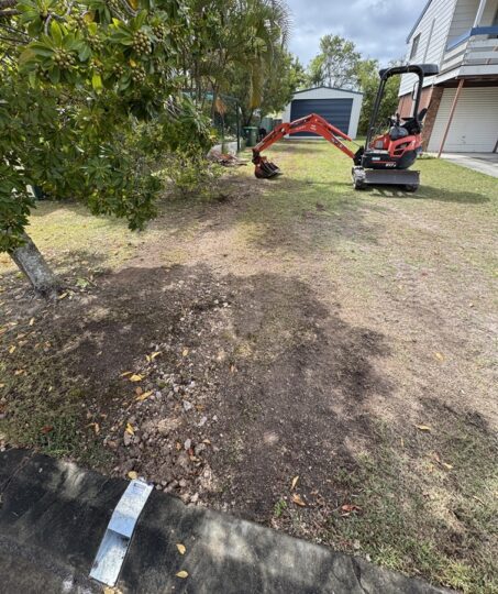 shed stormwater kerb connection JDF plumbing drainage plumber