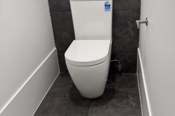 toilet renovation upgrade JDF plumbing drainage plumber