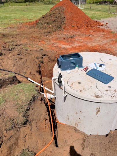 sewer septic hstp system conversion upgrade jdf plumbing