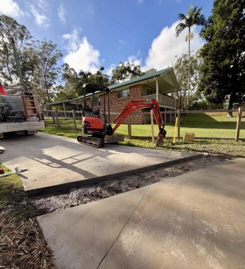 driveway drainage pipe upgrade jdf plumbing drainage