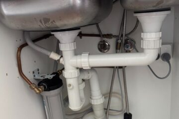 water filter install under sink jdf plumbing drainage